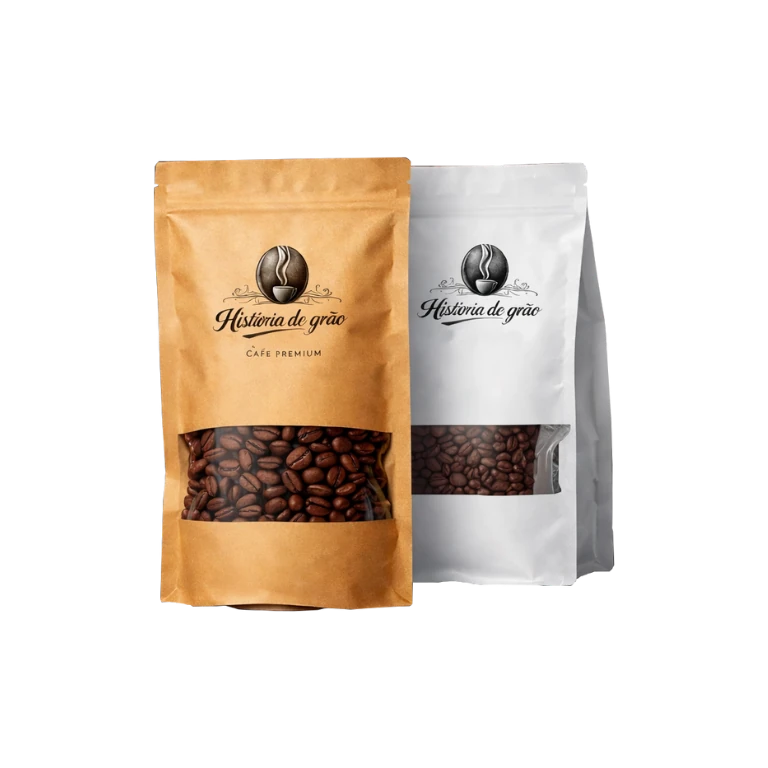 dois pacotes de café